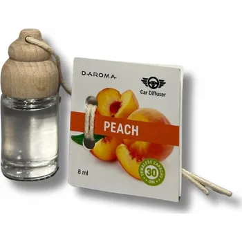 Vůně do auta Vůně do auta D-aroma Car Diffuser 8ml - Peach - Broskev