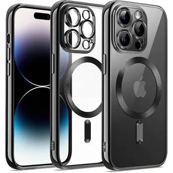 Pouzdro na mobilní telefon Kryt iPhone 16, Nexeri MagSafe černý