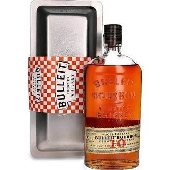 Whisky Bulleit Bourbon 10y 45,6% 0,7 l (dárkové balení lunchbox)