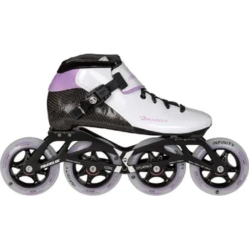 Kolečkové brusle Dětské kolečkové brusle Powerslide Dragon White 90, 34, 4x, 90 Powerslide