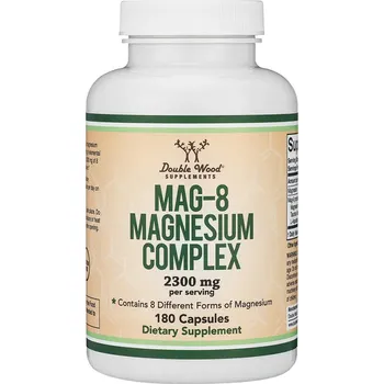 Fitness strava Double Wood Supplements Magnesium Complex 180 kapslí
