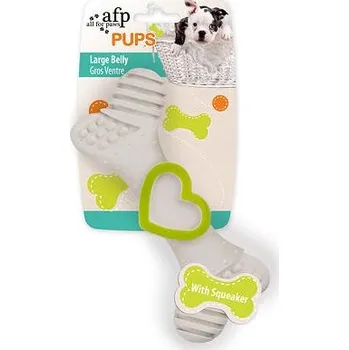 Hračka pro psa Latexová kost AFP Pups s pískátkem