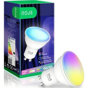 Žárovka Nous P8 Wi-Fi Smart Bulb RGB GU10 - chytrá žárovka RGB GU10