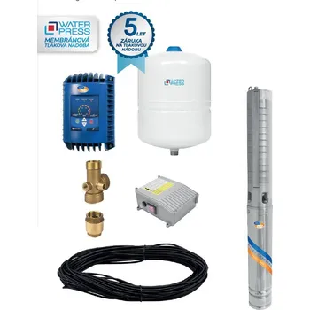 Domácí vodárna Aquacup ENERGY SUB CONTROL 24 - 4" ELECTRA INOX 70/92 17152