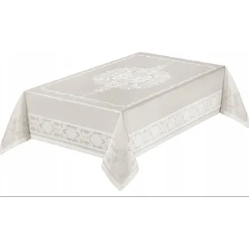 ubrus Ubrus odolný proti skvrnám teflonový elegantní 140x180 Atena krémový