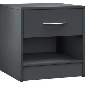 Noční stolek Casaria Noční stolek antracitový 41 x 28 x 39 cm 109739
