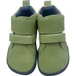 Dětské kotníčkové boty Velikost: 35, Barva (Varianta): Green Suede