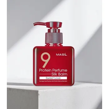 Masil - 9 Protein Perfume Silk Balm Sweet Love - Bezoplachová regenerační péče pro vlasy 180ml