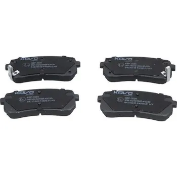 Brzdová destička Sada brzdových destiček, kotoučová brzda KAVO PARTS KBP-3026