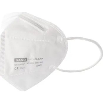 respirátor Nano Med.Clean Nano Med. Clean Nanovlákenný respirátor FFP2 Bílý, 25 ks