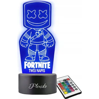 Lampička Plexido vícebarevná Noční lampa