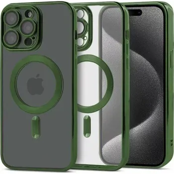 Pouzdro na mobilní telefon Kryt iPhone 16, Nexeri MagSafe zelený