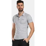 Kilpi GIVRY-M Pánské funkční polo triko VM0304KI Šedá L