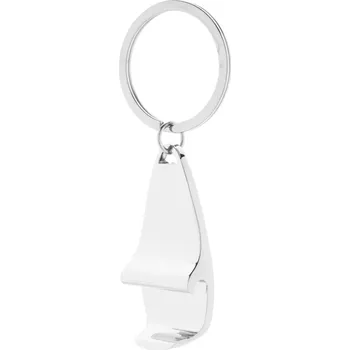 Kapka přívěšek na klíče s otvírákem na láhve - stříbrná - AP808259