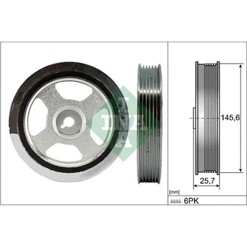 Řemenice, klikový hřídel Schaeffler INA 544 0176 10