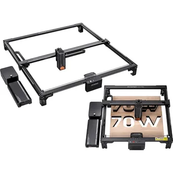 Výtvárné potřeby 70W! Output Power Atomstack A70 PRO/MAX Laser CNC Wifi Gravírka Laserový Gravírovací Stroj Plotr s Automatickým Ostřením Gravíruje (i řeže) kovy +…