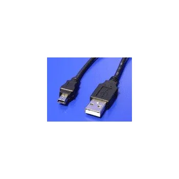 Datový kabel Goobay USB 2.0 kabel USB A(M) - miniUSB 5pin B(M), 1,8m, černý (50767)