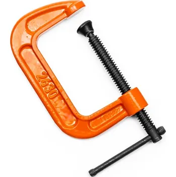 Truhlářská svěrka Litinová C-svorka PONY JORGENSEN Light Duty - rozpětí 7,5 × 5 cm