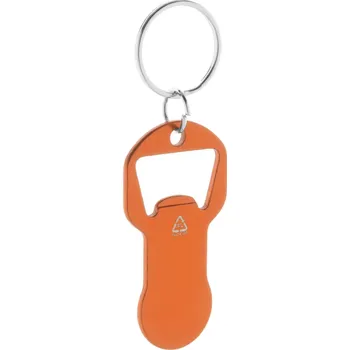 Biropi přívěšek na klíče s otvírákem na láhve - oranžová - AP808261-03