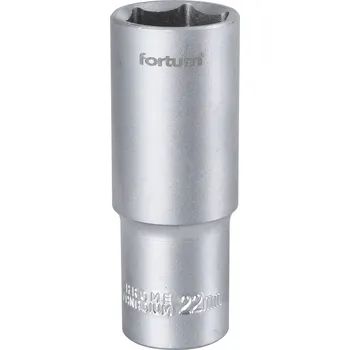 FORTUM -Klíč nástrčný prodl.1/2" 22mm/77mm