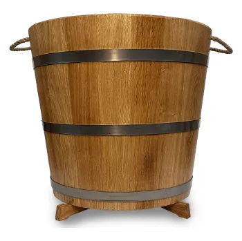 Květináč Dubový dřevěný květináč 80 L