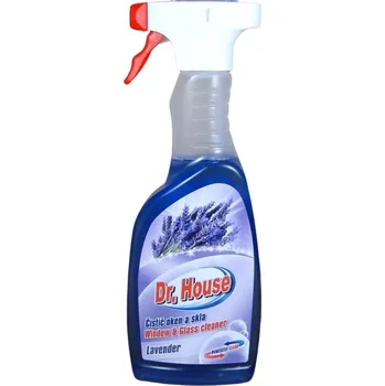 Dr. House čistič oken s rozprašovačem Lavender 500 ml