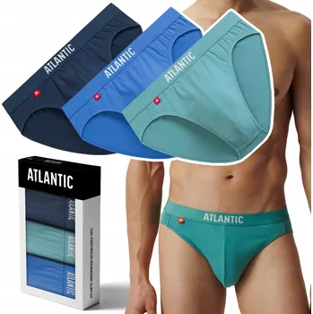 Slipy Pánské slipy Atlantic bavlněné XL 3 páry