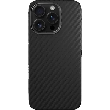 Pouzdro na mobilní telefon Kryt na mobil Epico Mag+ Carbon kryt pro iPhone 16 Pro Max - černý