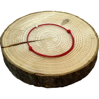 Náramek WUX Kabbalah stříbrný ozdobný korálek Ag925 VELIKOST NÁRAMKU: Dámská...16cm, BARVA PROVÁZKU: Žlutá, PRŮMĚR PROVÁZKU: Ø 1mm