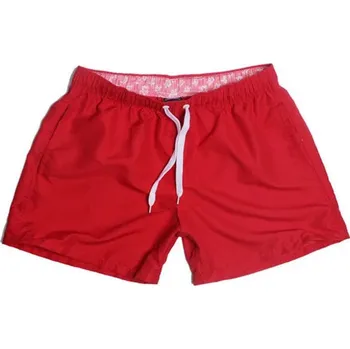 Pánské kraťasy Pánské plavecké šortky Velikost: L, Barva (Varianta): Červená