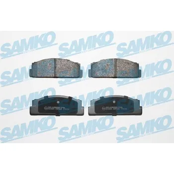 Brzdová destička Sada brzdových destiček, kotoučová brzda SAMKO 5SP003