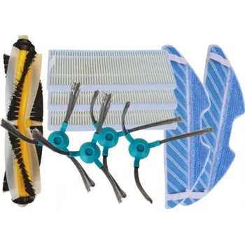 Sada příslušenství pro robotický vysavač HEPA filtry, kartáče a mopy pro SENCOR SRV 8250BK 10ks sada