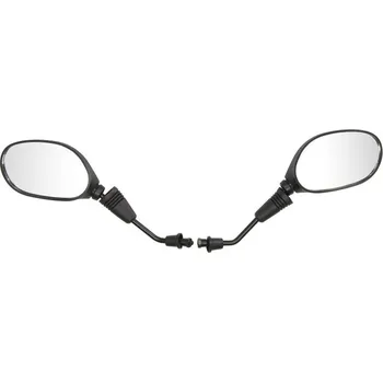 Zrcátko pro motocykl Zrcátka na skútr/moto černá, 8 mm závit, pár