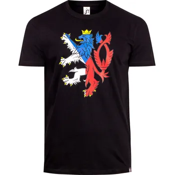 Tričko FAN - Fanouškovské tričko s logem českého lva - 4XL