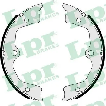 Brzdová čelist Sada brzdových čelistí, parkovací brzda AP-LPR 01114