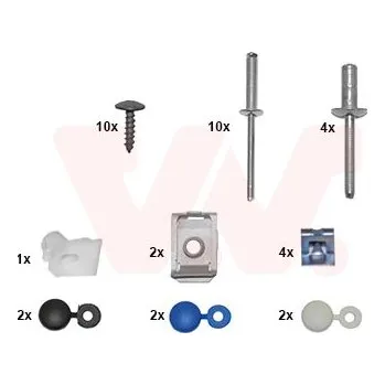 Nárazník Montážní sada, nárazník VAN WEZEL 0969794