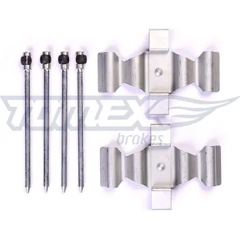 Přislušenství brzdového systému Sada příslušenství, obložení kotoučové brzdy TOMEX C TX 44-53