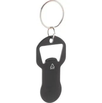 Biropi přívěšek na klíče s otvírákem na láhve - černá - AP808261-10