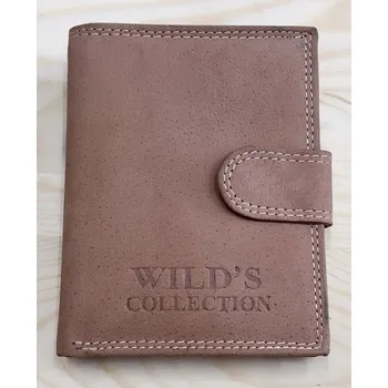 Peněženka WILD´S COLLECTION H-W-01-L Hnědá