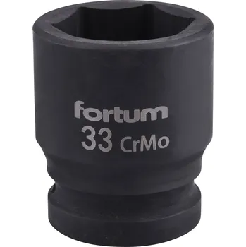 Klíč Hlavice nástrčná rázová 3/4", 33mm, L 57mm FORTUM