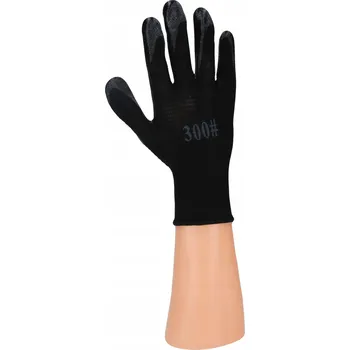 Pracovní rukavice Pracovní Rukavice BOZP černé nitrilové 22 cm