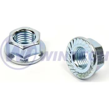 Spojovací materiál Matice s přírubou DIN 6923 tř. 8 M16 ZB Balení: 1 ks FAFQJ16000BJ0