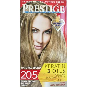 Barva na vlasy Vips Prestige permanentní krém barva na vlasy 205 přírodní blond 115 ml