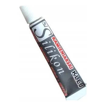 Průmyslové lepidlo Silikonový klej na kámen, keramiku, žulu, 7 ml, průhledné