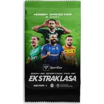 Sběratelská karetní hra Fotbalové karty Ekstraklasa 2024-2025 Hobby balíček 1. série