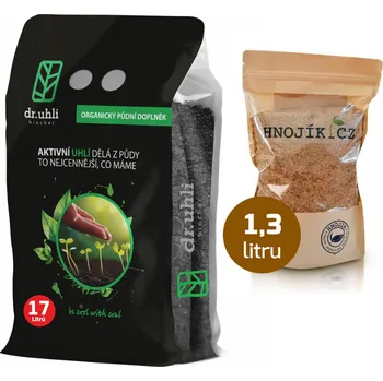 Hnojivo Biochar 17 l + Hnojík 1,3 l