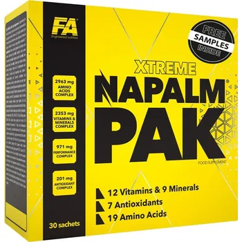 Anabolizér FA - Fitness Authority Fitness Authority FA Nutrition Napalm PAK 30 dávek