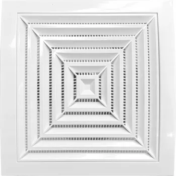 Větrací mřížka Ventilační mřížka Ventilační Przybysz bílá