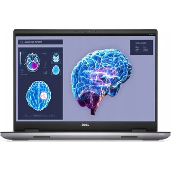 Notebook Notebook Dell Precision 16" s procesorem Intel Core i7 32 GB/1024 GB, šedý