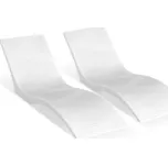 Lehátka do bazénu VEVOR, sada 2 lehátek, lehátka do bazénu až do hloubky 13 cm, pevná v bazénu i plovoucí na vodě, vhodná pro všechny typy bazénů, opalování u bazénu a na sluneční terase